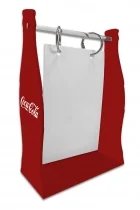 Bottle Shaped Acrylic Insert Holder (8/Pk)