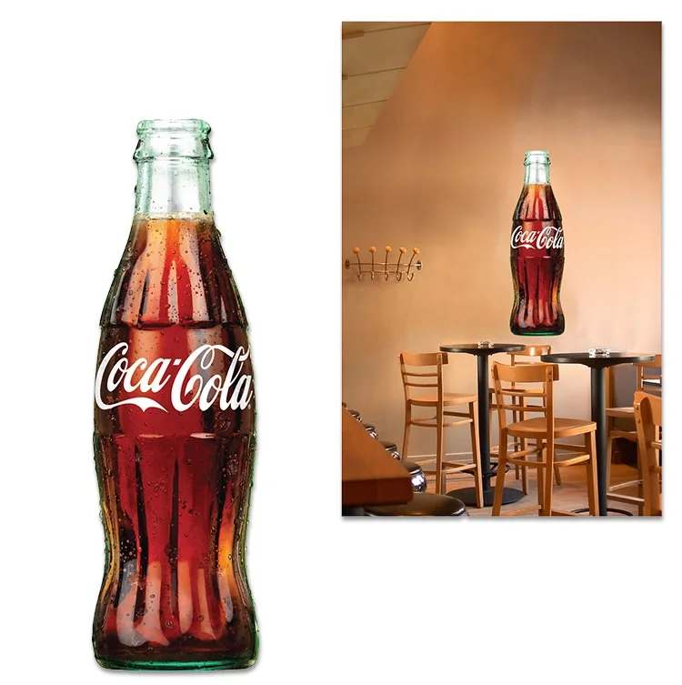 Coca-Cola Bottle Wall Decal- 4-1/2