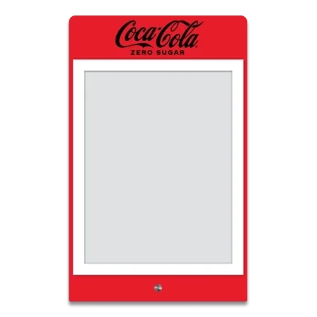 Coca-Cola Zero Sugar "Flip Cover" Counter Stand