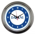 Deco-Styled LED Faux Neon Illuminated Coca-Cola Disk Wall Clock- 15"
