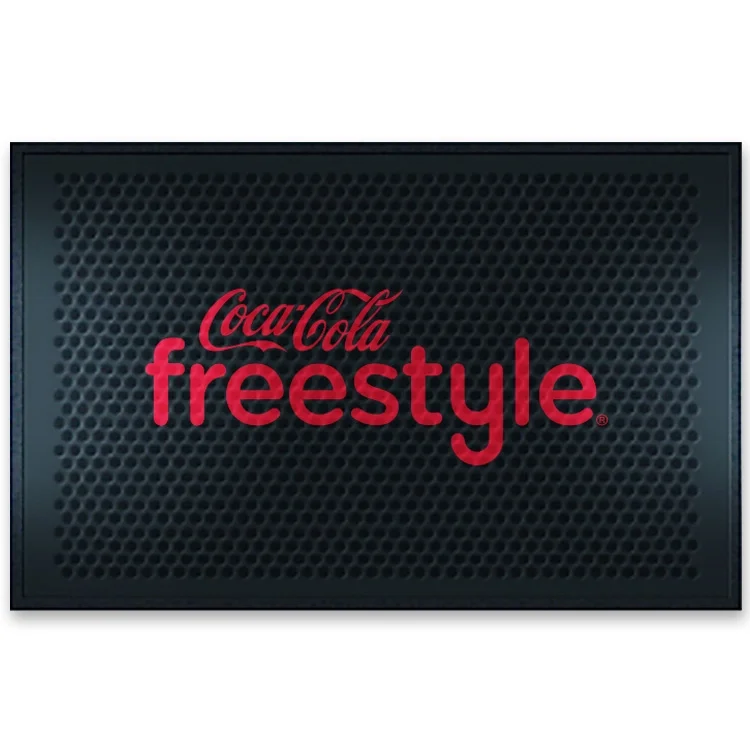 Freestyle Rubber Floor Mat- 2.5' x 3'