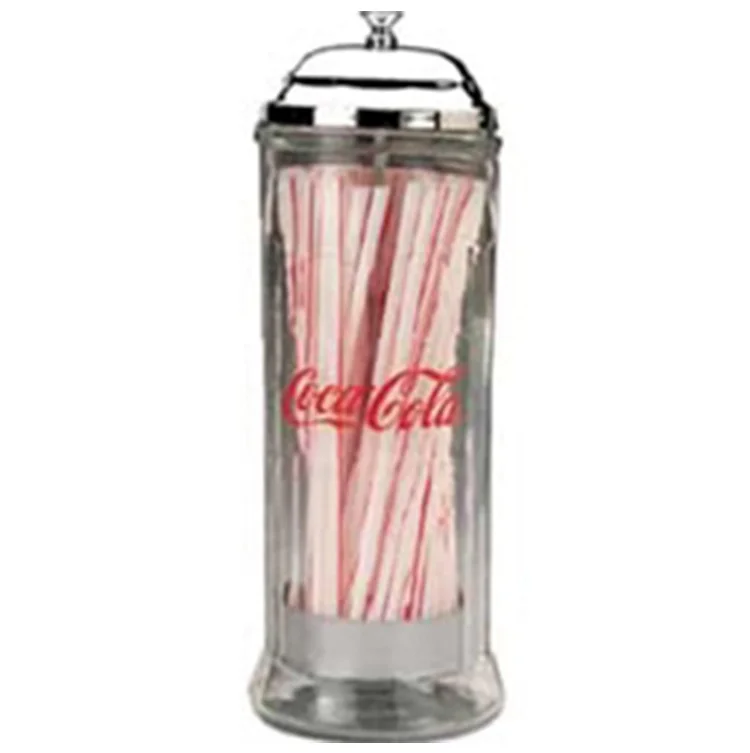 Glass Straw Dispenser and Holder