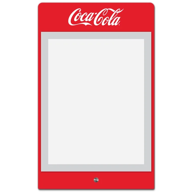 Red Coca-Cola "Flip Cover" Counter Stand