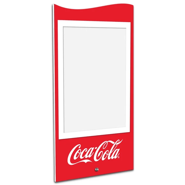 Small Coca-Cola "Flip Cover" Counter Stand